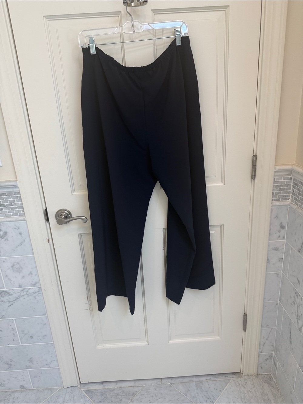 Women’s Navy Drawstring Pants - Picture 4 of 7